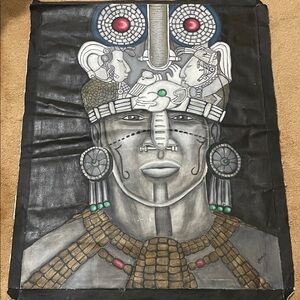 Mayan Warrior Home Art Print